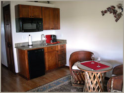 Aramenta Cellars Guest Studio Kitchenette